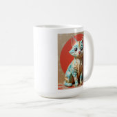 おりがみ猫 コーヒーマグカップ (正面右)