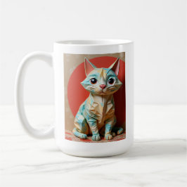 おりがみ猫 コーヒーマグカップ