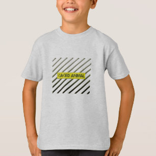 おりに入れられた動物 Tシャツ