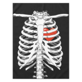 おりのハロウィンの骨組テーブルクロスのハート テーブルクロス (正面)