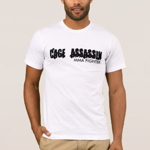 おりの暗殺者、MMAの戦闘機 Tシャツ
