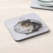 おりの猫 コースター (左側)