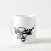 おりの背部は、前部をおりに入れます コーヒーマグカップ (正面左)