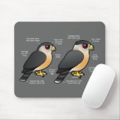 おりvの小型の平底船 マウスパッド (マウス)