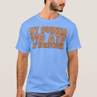 おれのギニア食べ豚の宿題 –  Tシャツ