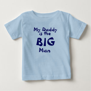 おれのパパは大きな男だ ベビーTシャツ