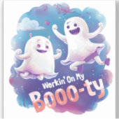 おれの上等で働け シール (正面)