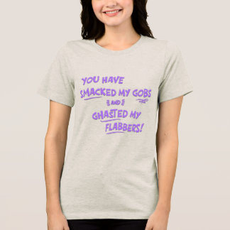 おれの口をぶっ叩いたな トライブレンドＴシャツ