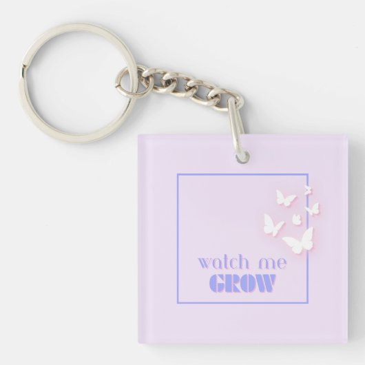 おれの成長をやる気を起こさせる見感動的よ名門私立校風の キーホルダー (正面)