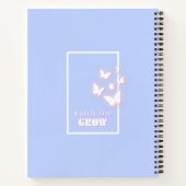 おれの成長をやる気を起こさせる見感動的よ名門私立校風の ノートブック (裏面)