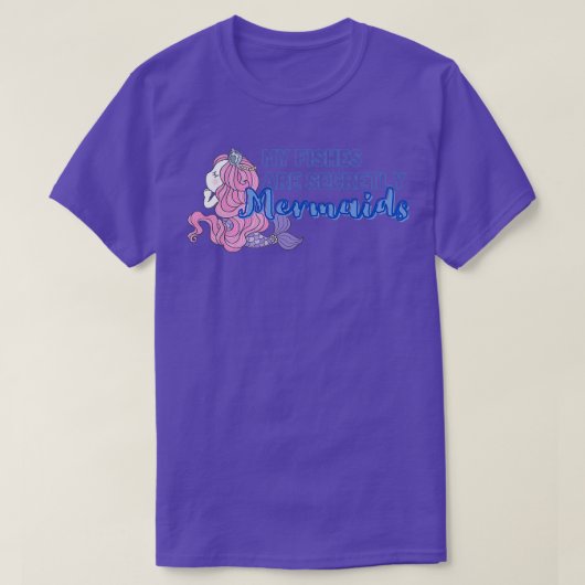 おれの魚はひそかに人魚だ Tシャツ (デザイン正面)