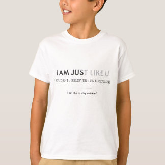 おれは坊や似だ Tシャツ