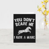 おれは馬乗りで怖がらせるつもりはない動揺して カード (黄色い花)