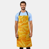 おろしチェダーチーズの天面 エプロン (着用した状態)