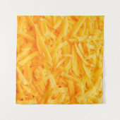 おろしチェダーチーズの天面 タペストリー (正面(横))