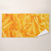 おろしチェダーチーズの天面 バスタオル (バスタオル)