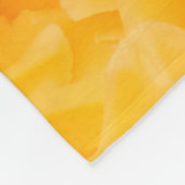 おろしチェダーチーズの天面 フリースブランケット (角)