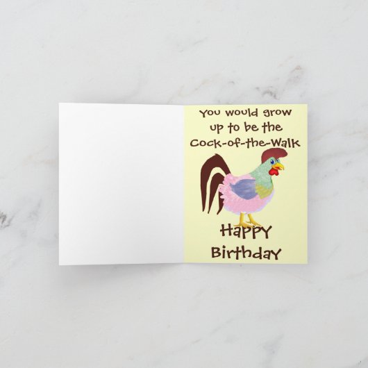 おんどり カード (内部)