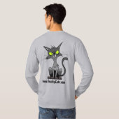 おんぼろ猫用Tシャツ Tシャツ (裏面フル)