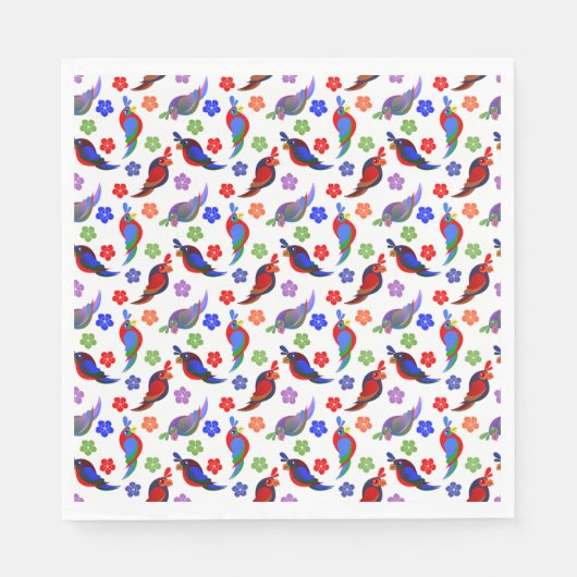 おんぼろ花 スタンダードランチョンナプキン (正面)