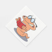 おんぼろ読の本だ スタンダードランチョンナプキン (角)