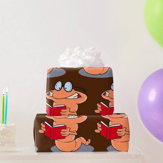 おんぼろ読の本だ ラッピングペーパー