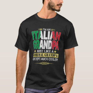 おイタリアンじいちゃんシャツお父さん日用品 Tシャツ