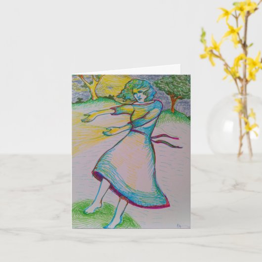 おインスパイア前は俺だ カード (黄色い花)