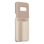 おエレガントよスタイリッシュびバラ金ゴールド Case-Mate SAMSUNG GALAXYケース (裏面/右)