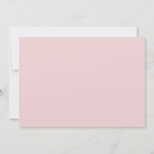 おエレガントフェミニン名前の水色フローラ ノートカード (裏面)