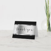 おエレガント企業の礼 サンキューカード (正面)