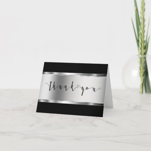 おエレガント企業の礼 サンキューカード (正面)