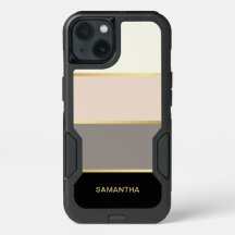 おエレガント名前ストライプ付きワイド文字