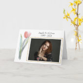 おエレガント礼の悔やみや弔慰 カード (黄色い花)