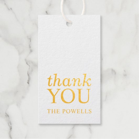 おエレガント礼金ゴールド ギフトタグ (正面)