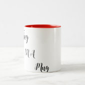 おエレガント茶のマグッリラックスグ» ツートーンマグカップ (中央)