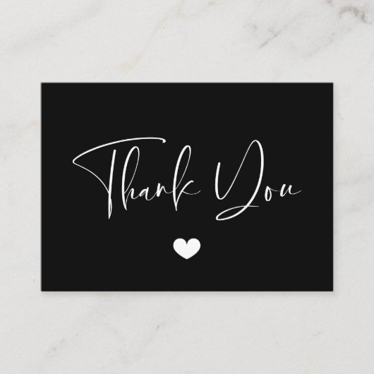 おエレガント送りモダンいただきありがとうございます 名刺 (正面)