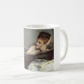 おエレガント風呂の女性（Alfred Stevens著） コーヒーマグカップ (正面右)