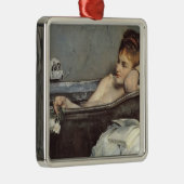 おエレガント風呂の女性（Alfred Stevens著） メタルオーナメント (右)