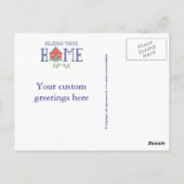 おカスタマイズ使いのポストカード ポストカード (裏面)