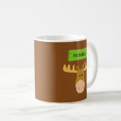 おカスタマイズ前のマグ。名前またはメッセージの入力 コーヒーマグカップ (正面右)