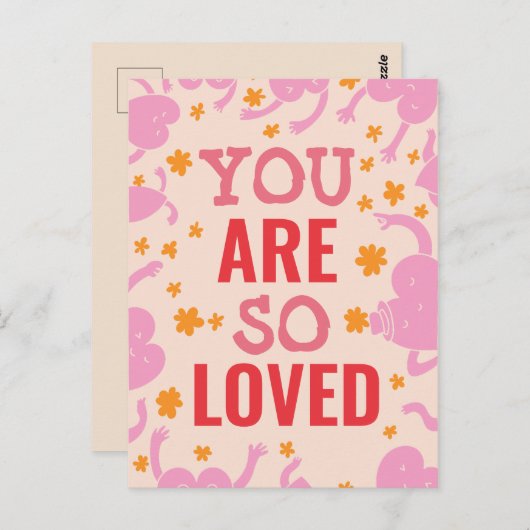 おカスタマイズ前は非常に愛されているグリーティングカード ポストカード (正面/裏面)