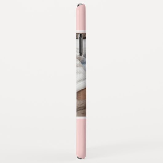 おカスタマイズ嬢さんのベビーの写真-ピンスタイリッシュク Case-Mate iPhoneケース (裏面/右)