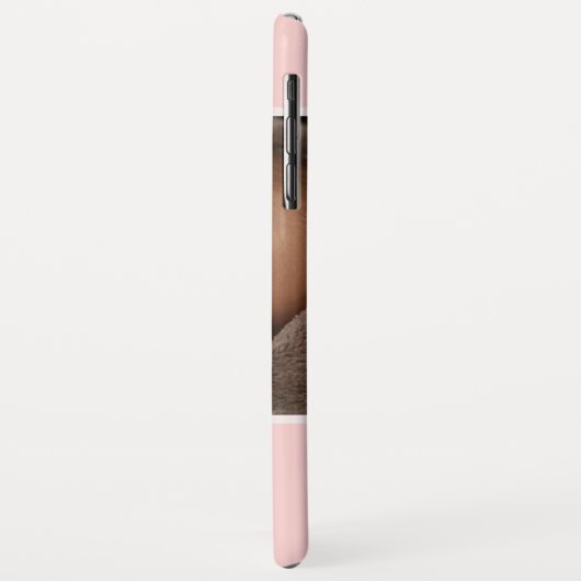 おカスタマイズ嬢さんのベビーの写真-ピンスタイリッシュク Case-Mate iPhoneケース (裏面/左)