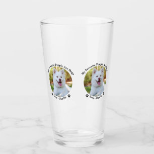 おカスタマイズ客様のパーソナライズされた写真と名前 タンブラーグラス