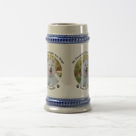 おカスタマイズ客様のパーソナライズされた写真と名前 ビールジョッキ (中央)