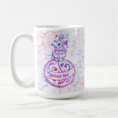 おカスタマイズ客様のポーションボトルコーヒー/ティーマグカップ コーヒーマグカップ (左)