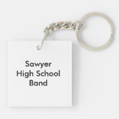 おカスタマイズ客様の先生 キーホルダー (裏面)