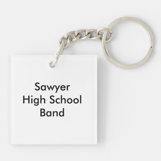 おカスタマイズ客様の先生 キーホルダー (裏面)