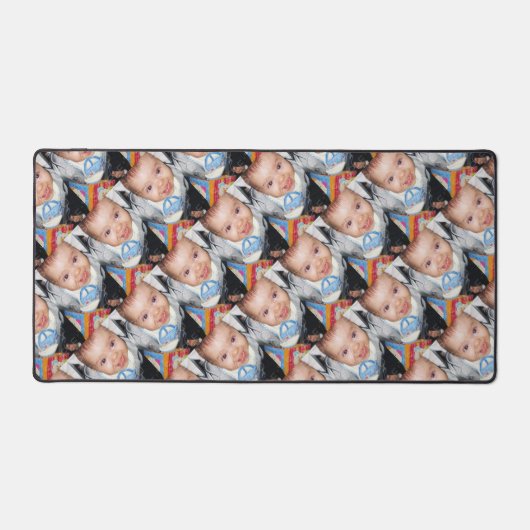 おカスタマイズ客様の写真パターン デスクマット (正面)